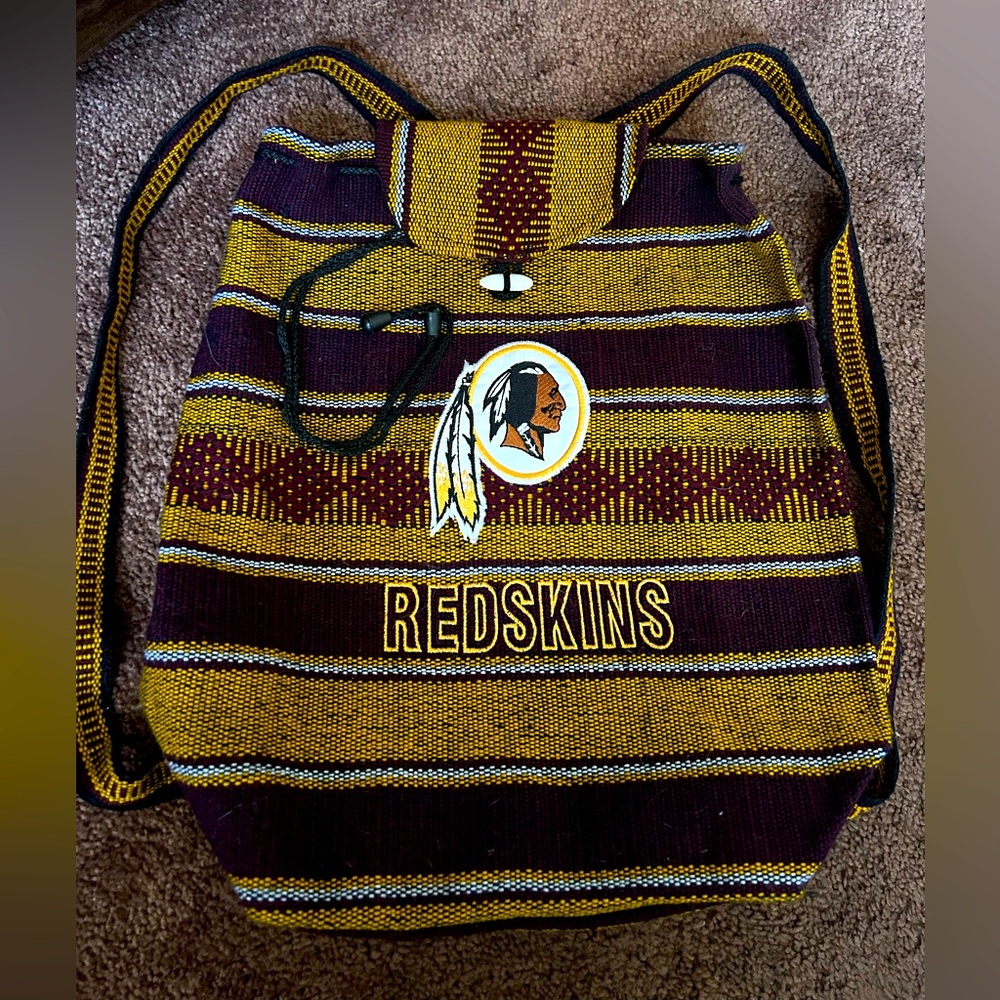 Vintage Washington Redskins backpack